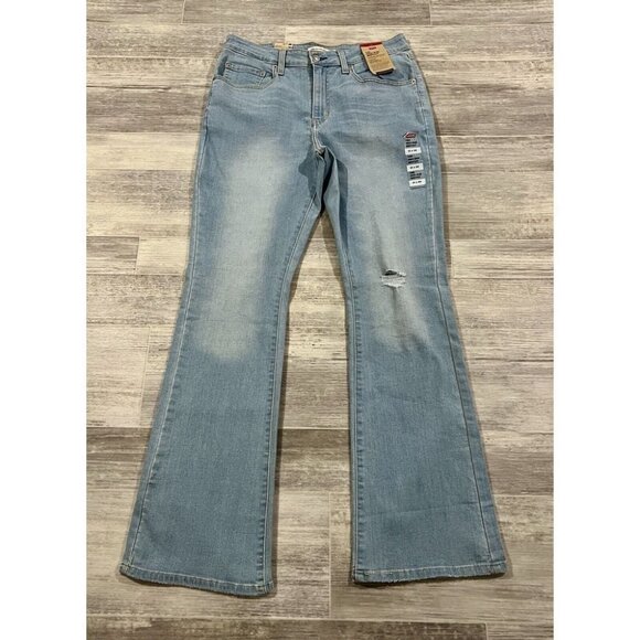 NEW Levis 725 High Rise Bootcut Jeans Stretch 31X32 Women Blue Jeans Denim - Picture 1 of 11